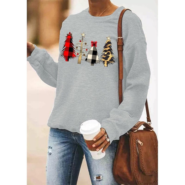 Jul Sweatshirt | Casual | Loose Fit | Xmas Pullover | Jumper för Kvinnor