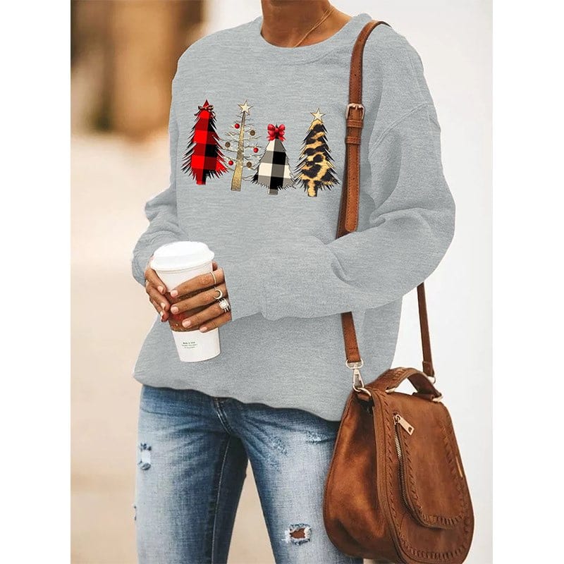 Jul Sweatshirt | Casual | Loose Fit | Xmas Pullover | Jumper för Kvinnor