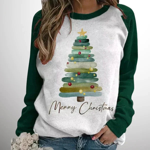 Jul Sweatshirt | Loose Fit | Långärmad | Xmas Pullover | Damkläder