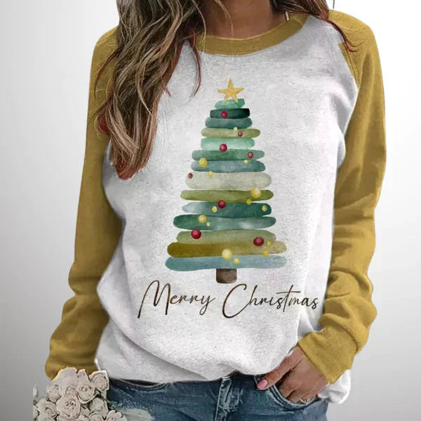 Jul Sweatshirt | Loose Fit | Långärmad | Xmas Pullover | Damkläder