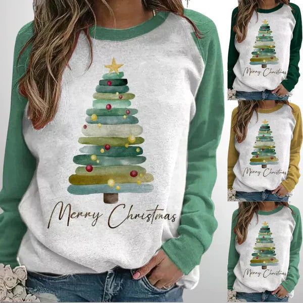 Jul Sweatshirt | Loose Fit | Långärmad | Xmas Pullover | Damkläder