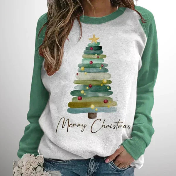 Jul Sweatshirt | Loose Fit | Långärmad | Xmas Pullover | Damkläder