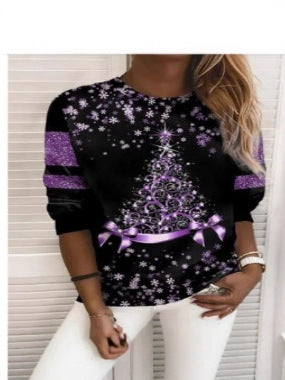 Jultröja - Sparkly - Svart - Jultröja - Damtröja