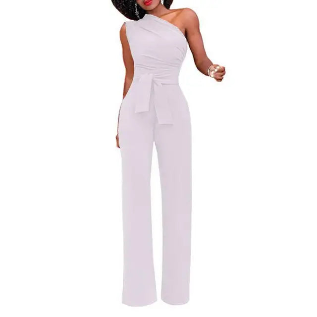 Jumpsuit med en axel - Jasmina
