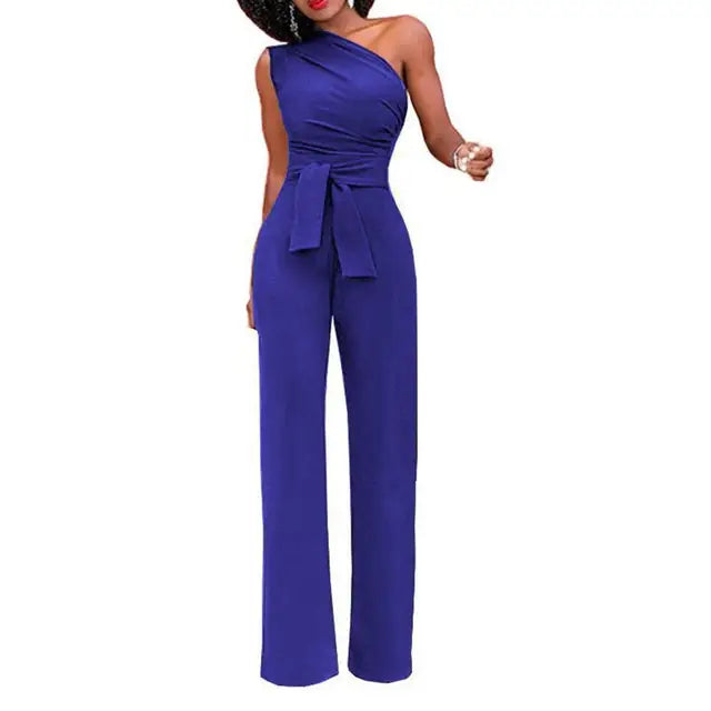 Jumpsuit med en axel - Jasmina