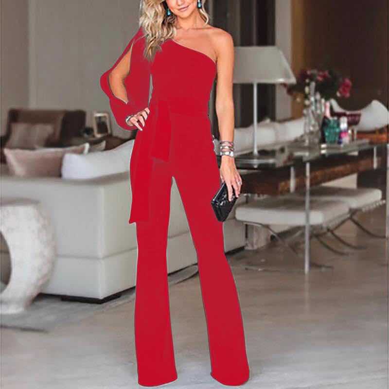 Jumpsuit med en axel - Katja