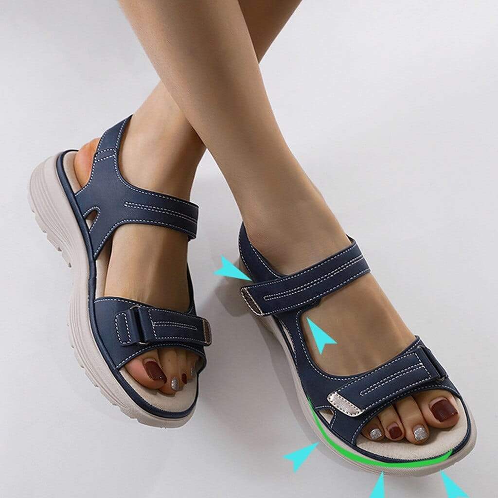 Kardborresandaler | Ergonomiska | Walking | Sportsandaler | Ortopediska sandaler för kvinnor