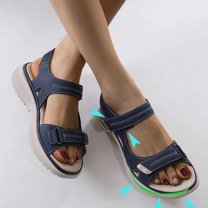 Kardborresandaler | Ergonomiska | Walking | Sportsandaler | Ortopediska sandaler för kvinnor