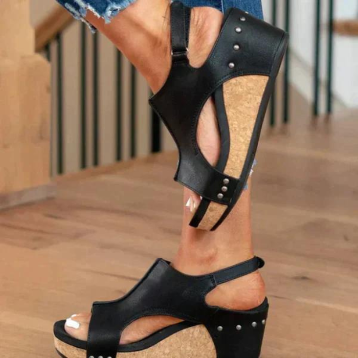 Kilsandaler - Open Toe - Plattform - Ortopediska sandaler - Damskor