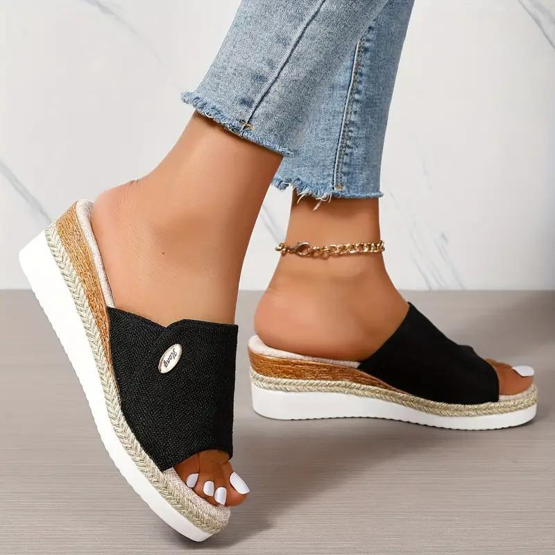 Kilsandaler - Slip On - Plattform - Sommarskor - Damsandaler