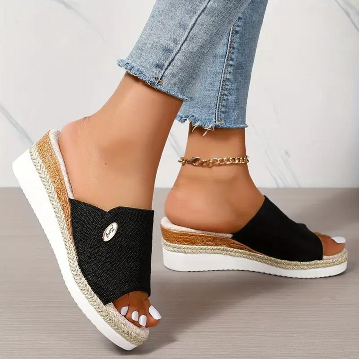 Kilsandaler - Slip On - Plattform - Sommarskor - Damsandaler