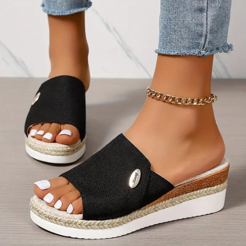 Kilsandaler - Slip On - Plattform - Sommarskor - Damsandaler