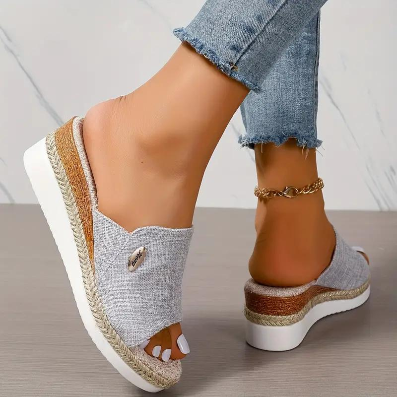 Kilsandaler - Slip On - Plattform - Sommarskor - Damsandaler