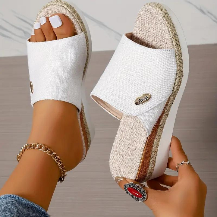 Kilsandaler - Slip On - Plattform - Sommarskor - Damsandaler