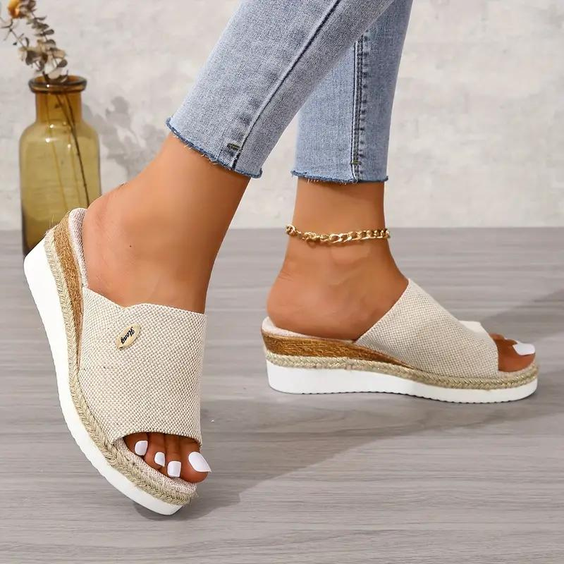 Kilsandaler - Slip On - Plattform - Sommarskor - Damsandaler