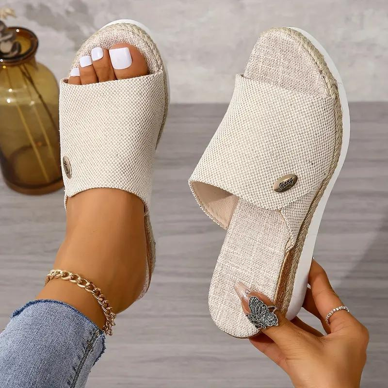 Kilsandaler - Slip On - Plattform - Sommarskor - Damsandaler