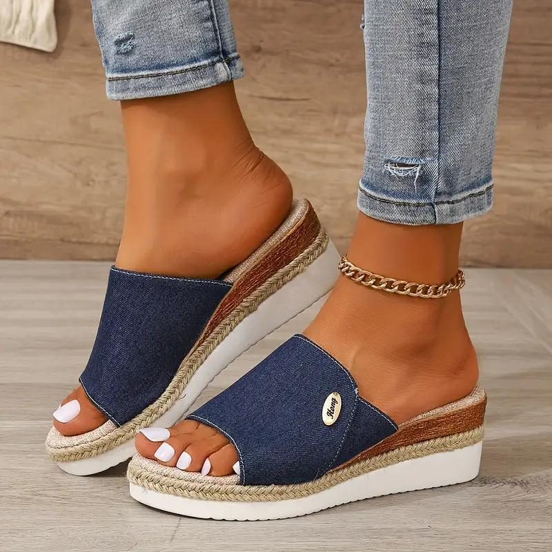 Kilsandaler - Slip On - Plattform - Sommarskor - Damsandaler
