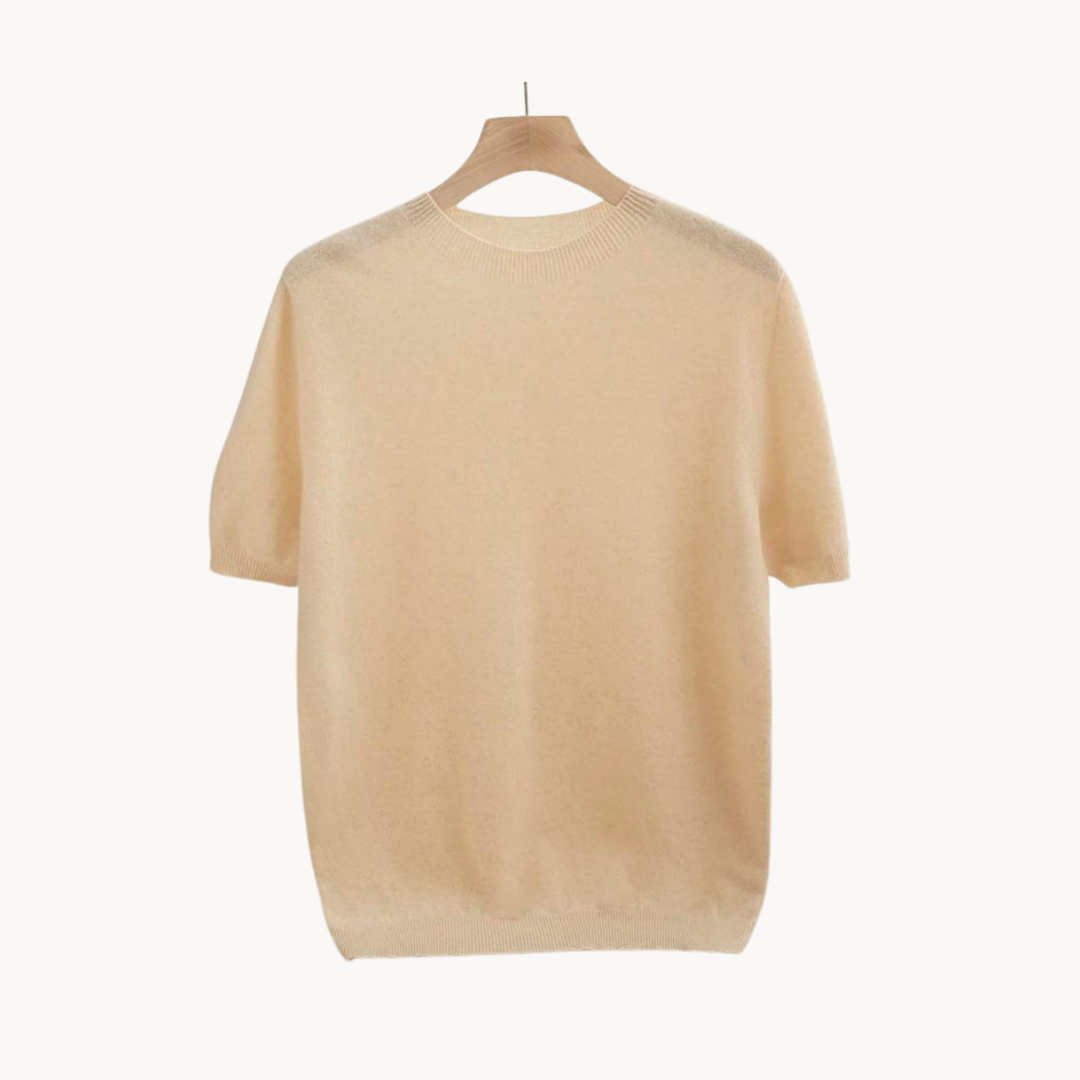 Herrskjorta Kort Ärma Modern Stil