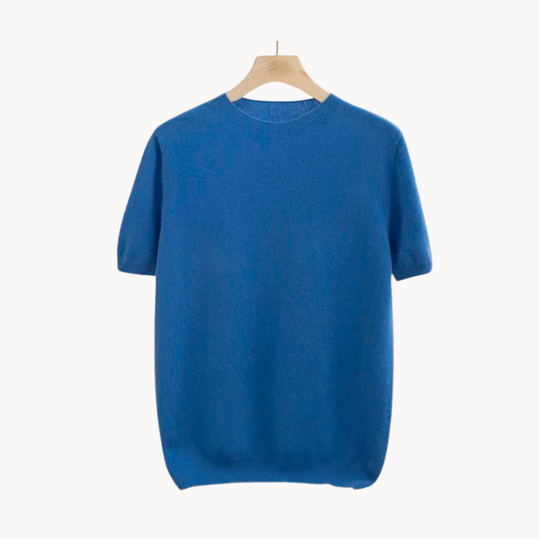 Herrskjorta Kort Ärma Modern Stil