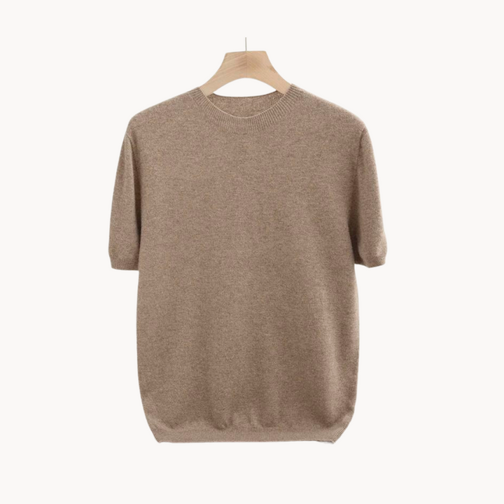 Herrskjorta Kort Ärma Modern Stil