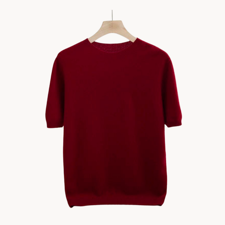 Herrskjorta Kort Ärma Modern Stil
