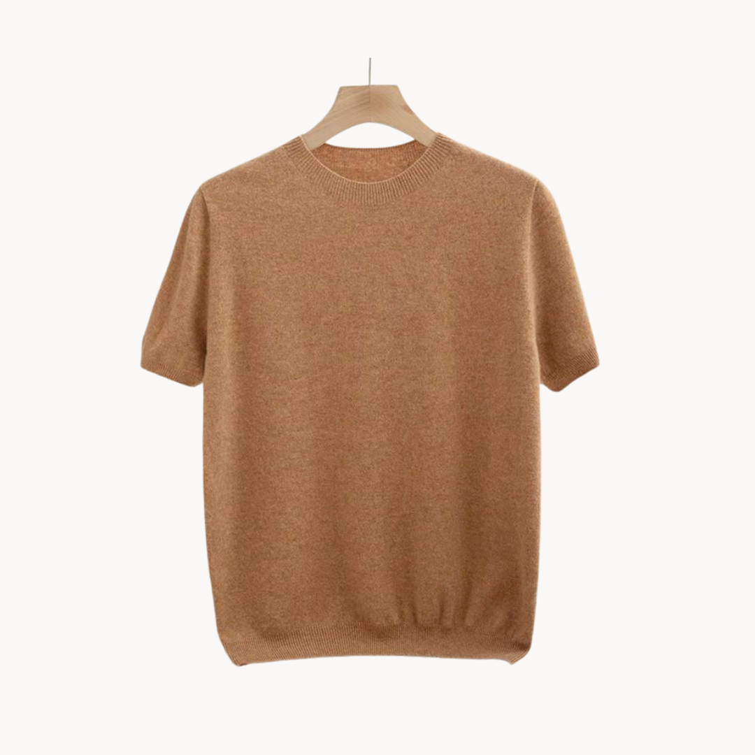 Herrskjorta Kort Ärma Modern Stil