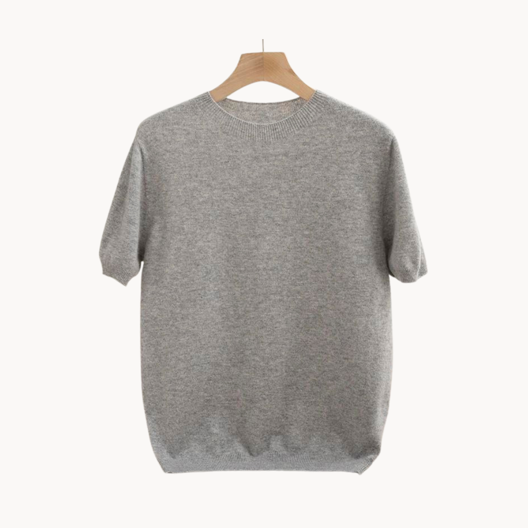 Herrskjorta Kort Ärma Modern Stil