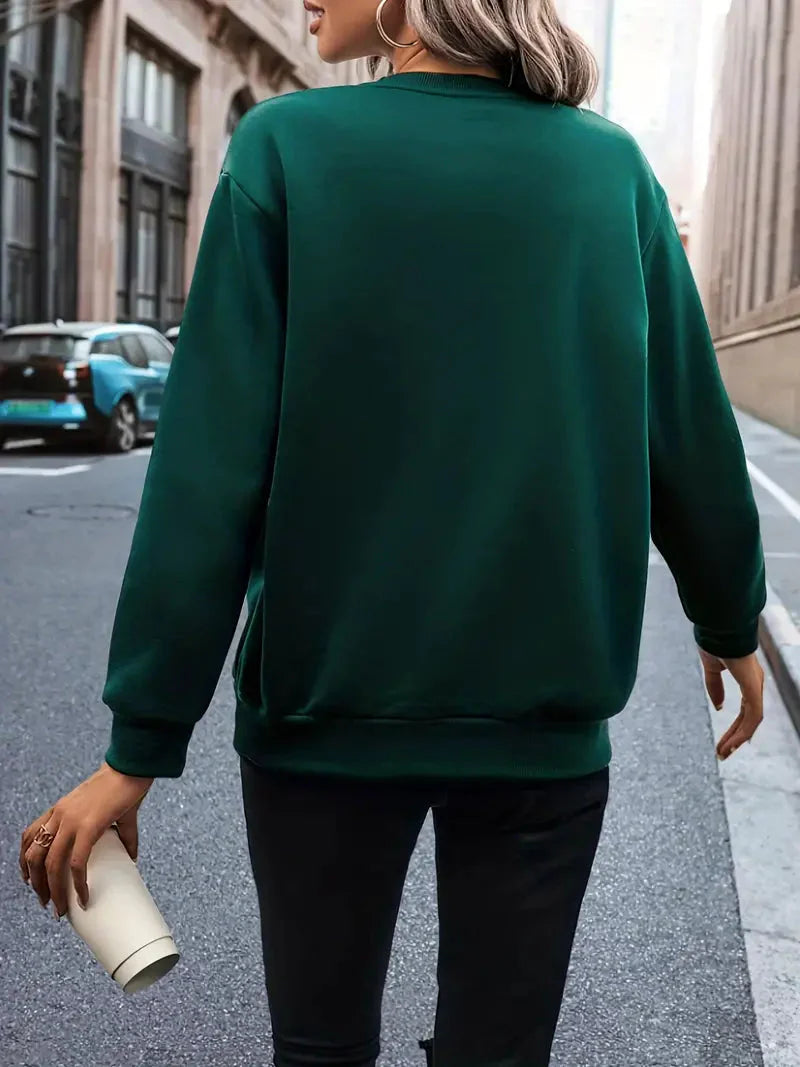 Kristiine Tröja | Enkel och avslappnad pullover för kvinnor
