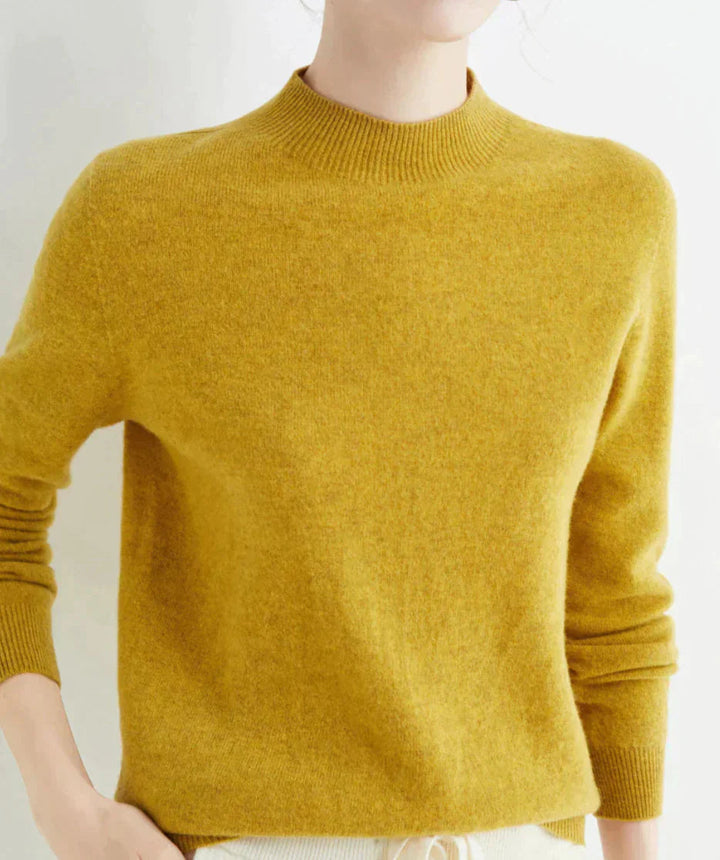 Kvinnors Tröja i Stilren Design, Mjuk och Elegant
