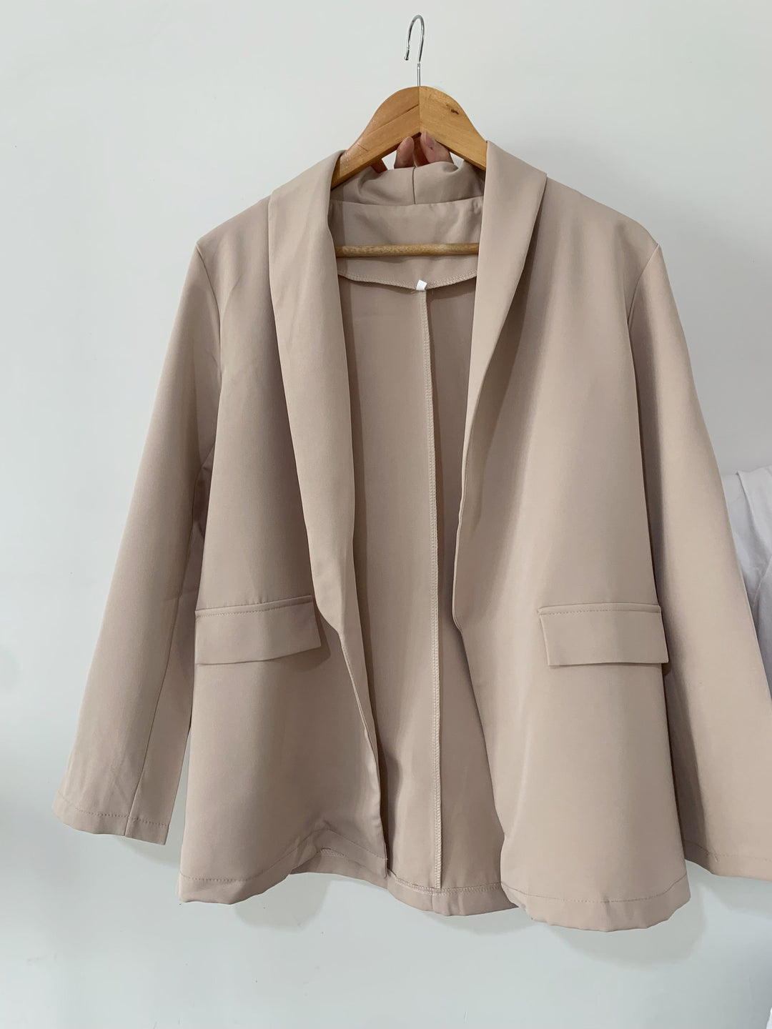 Lång Blazer | öppen front | Långlinje | Blazerjacka | Blazer för Kvinnor