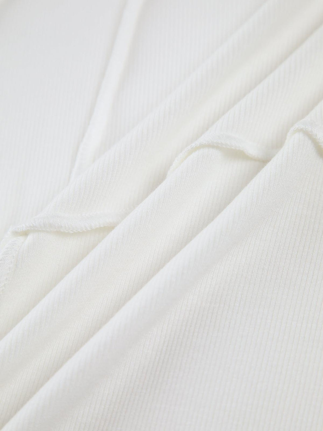Långärmad topp | Ribbad | Slim Fit | Långärmad skjorta | Damkläder