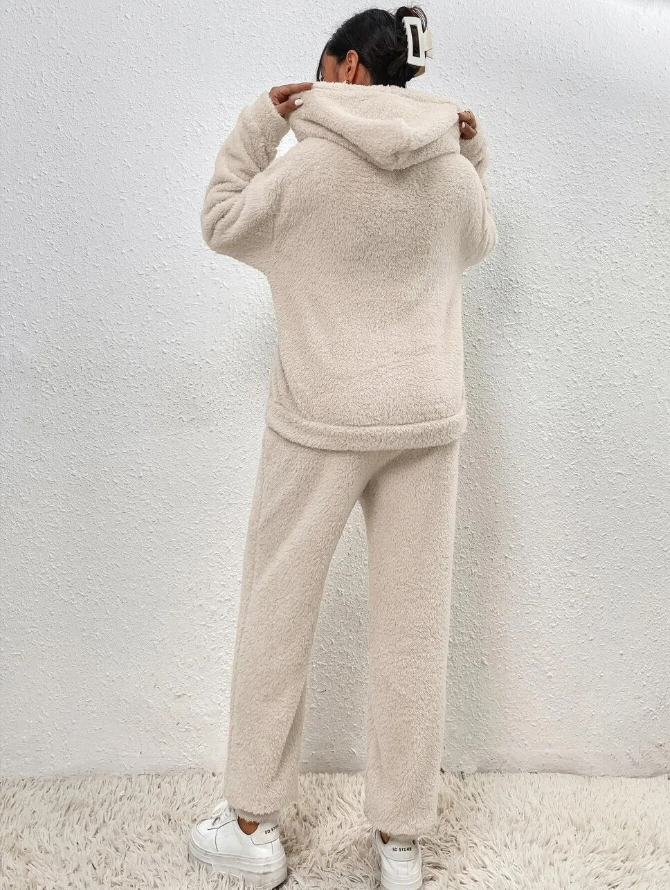 Lång Hoodie Med Ficka - Saskia