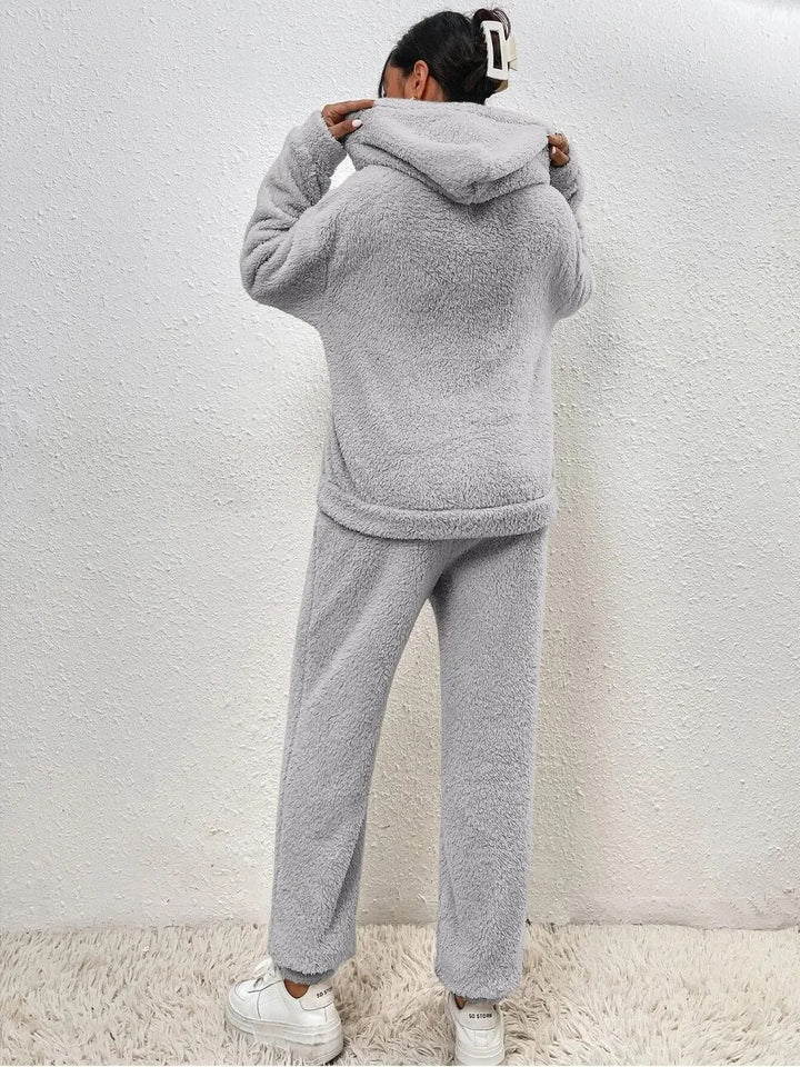 Lång Hoodie Med Ficka - Saskia
