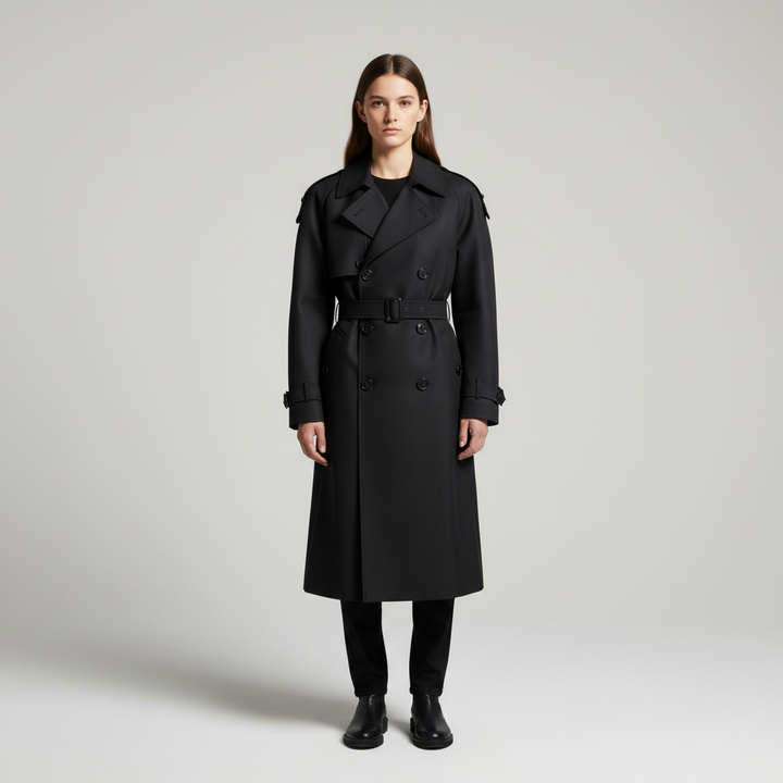 Lång trenchcoat - Fiona