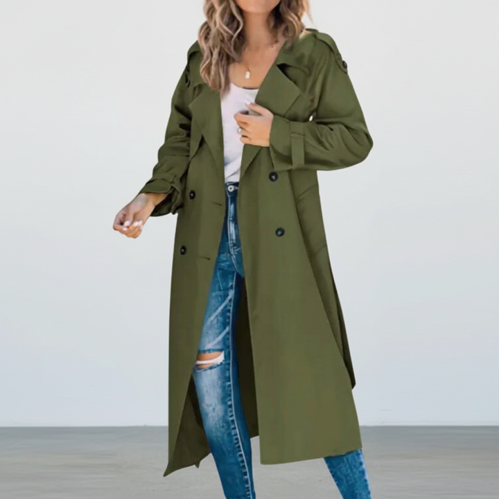 Lång trenchcoat - Fiona