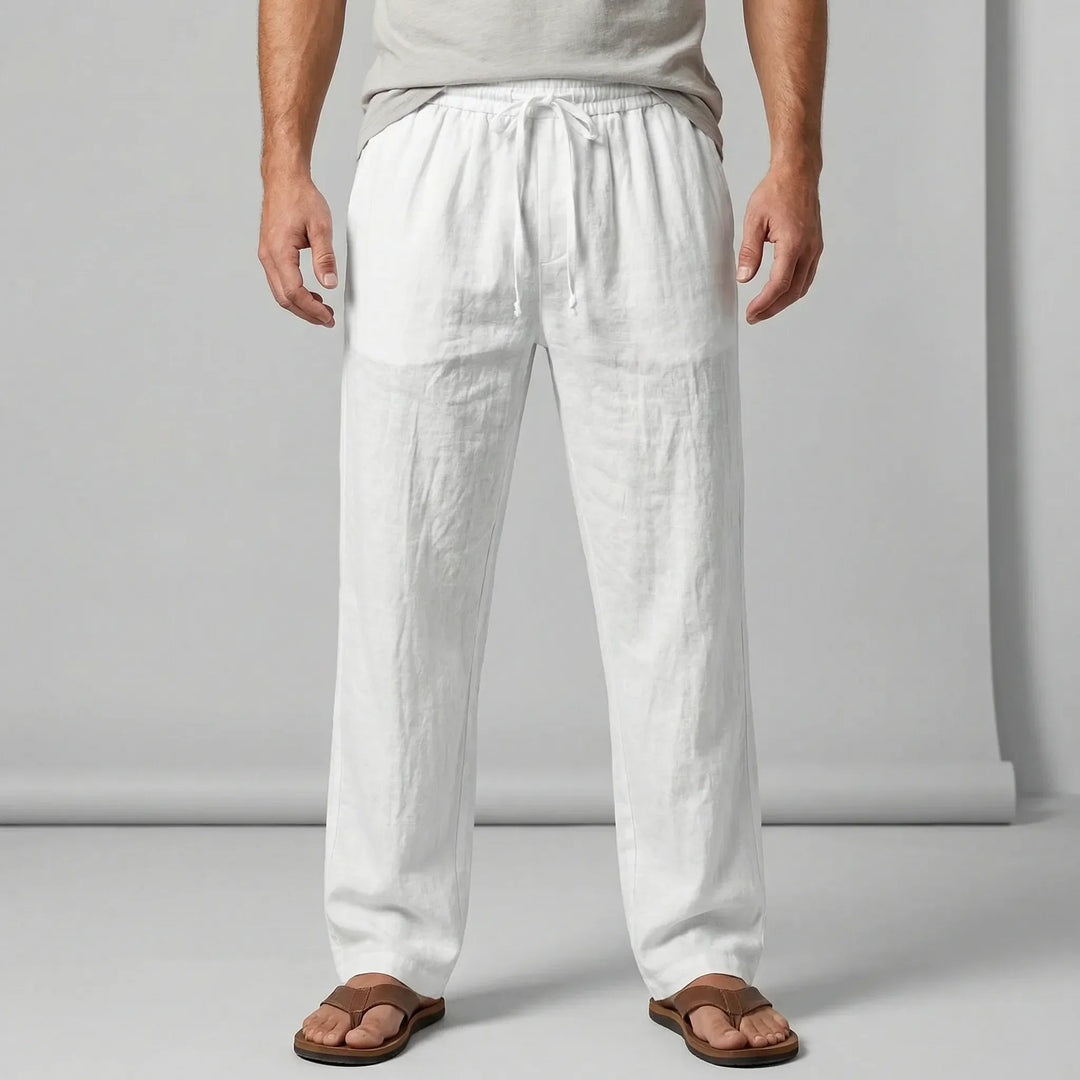 Avslappnade herrbyxor i smart casual-stil - Sascha