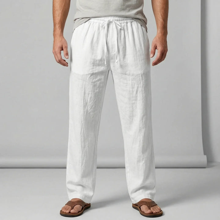 Avslappnade herrbyxor i smart casual-stil - Sascha