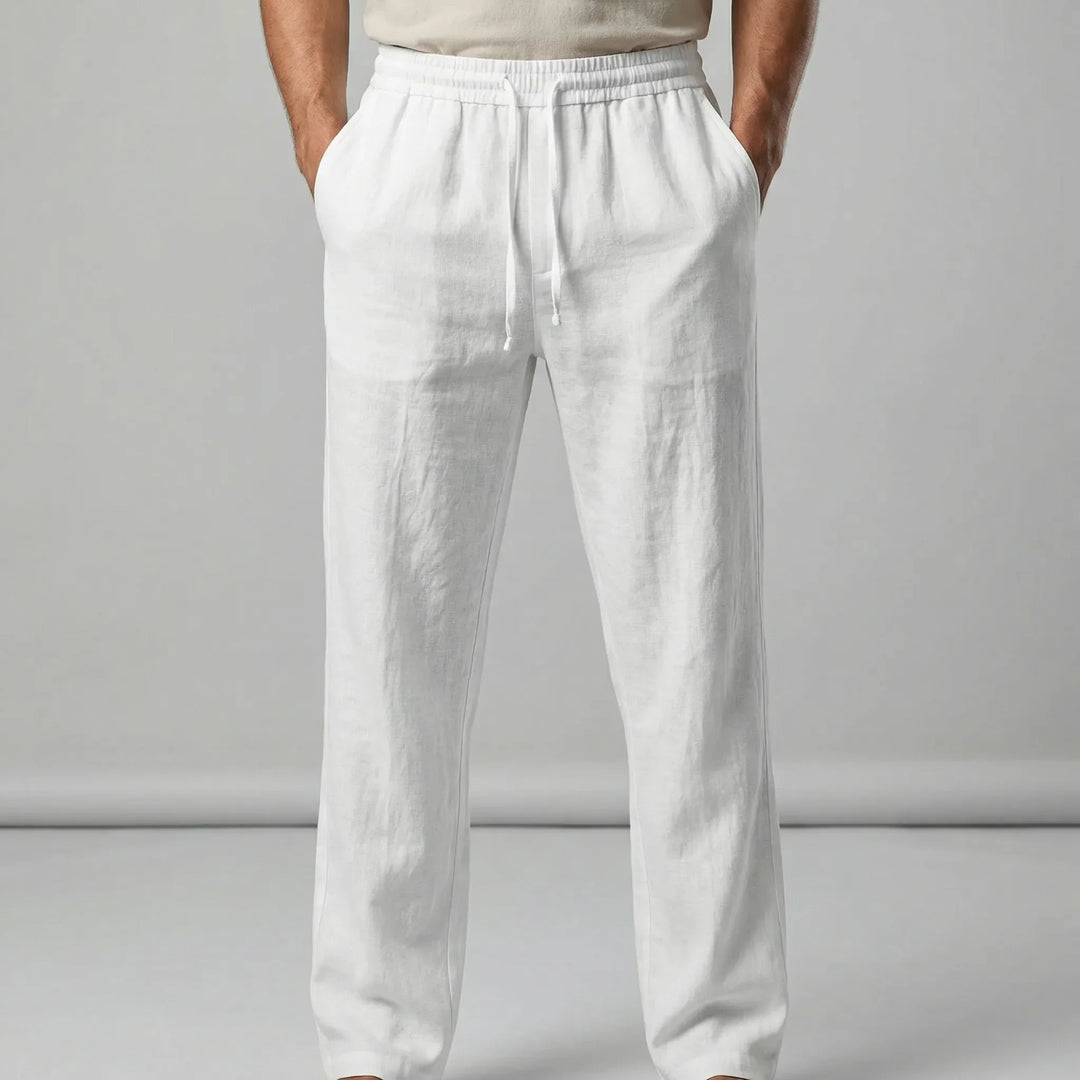 Avslappnade herrbyxor i smart casual-stil - Sascha