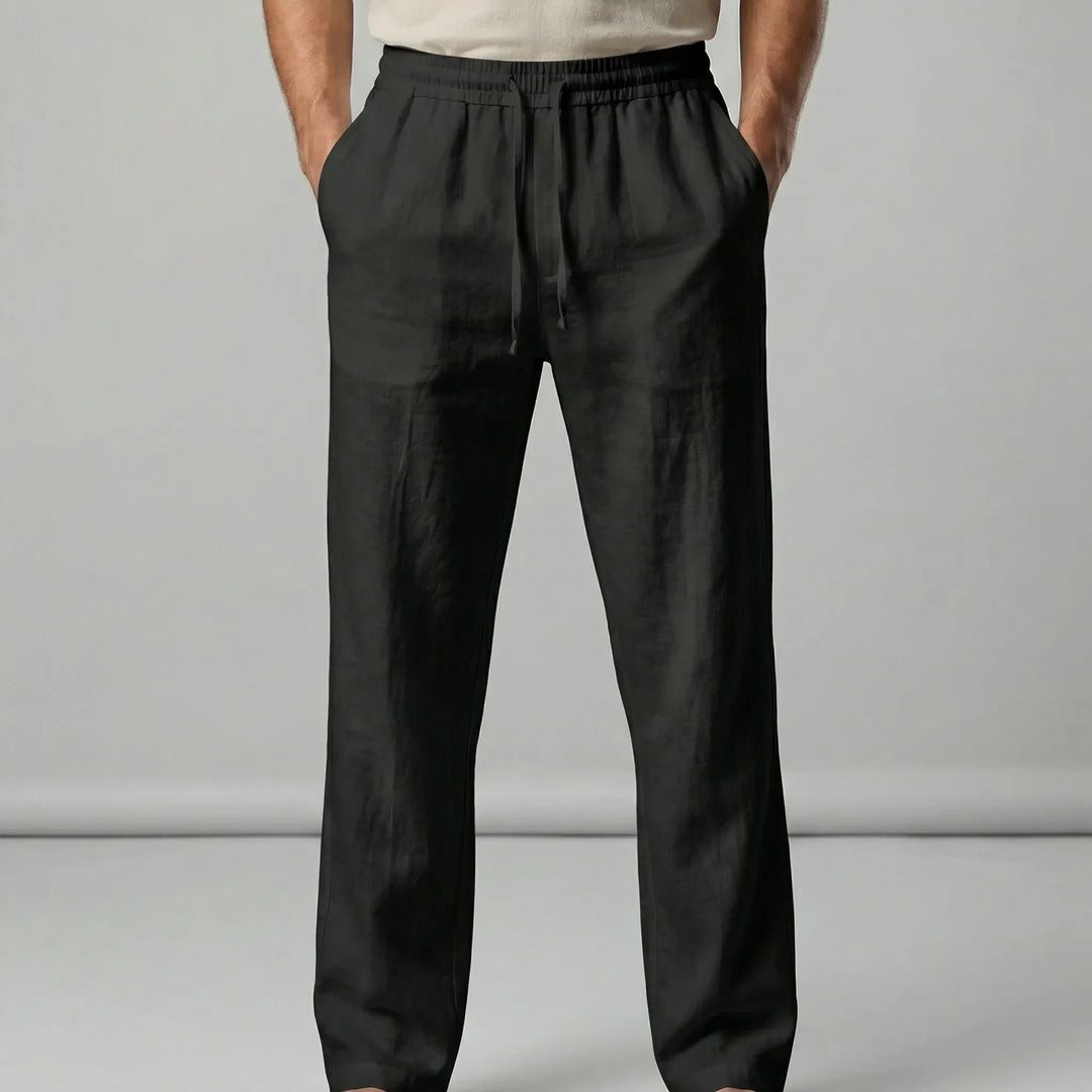 Avslappnade herrbyxor i smart casual-stil - Sascha