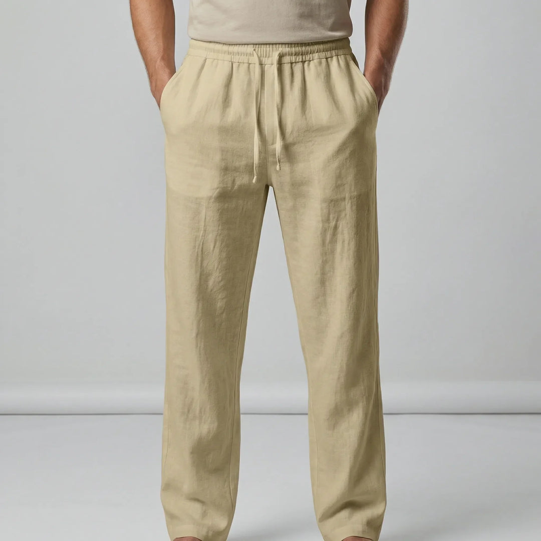 Avslappnade herrbyxor i smart casual-stil - Sascha