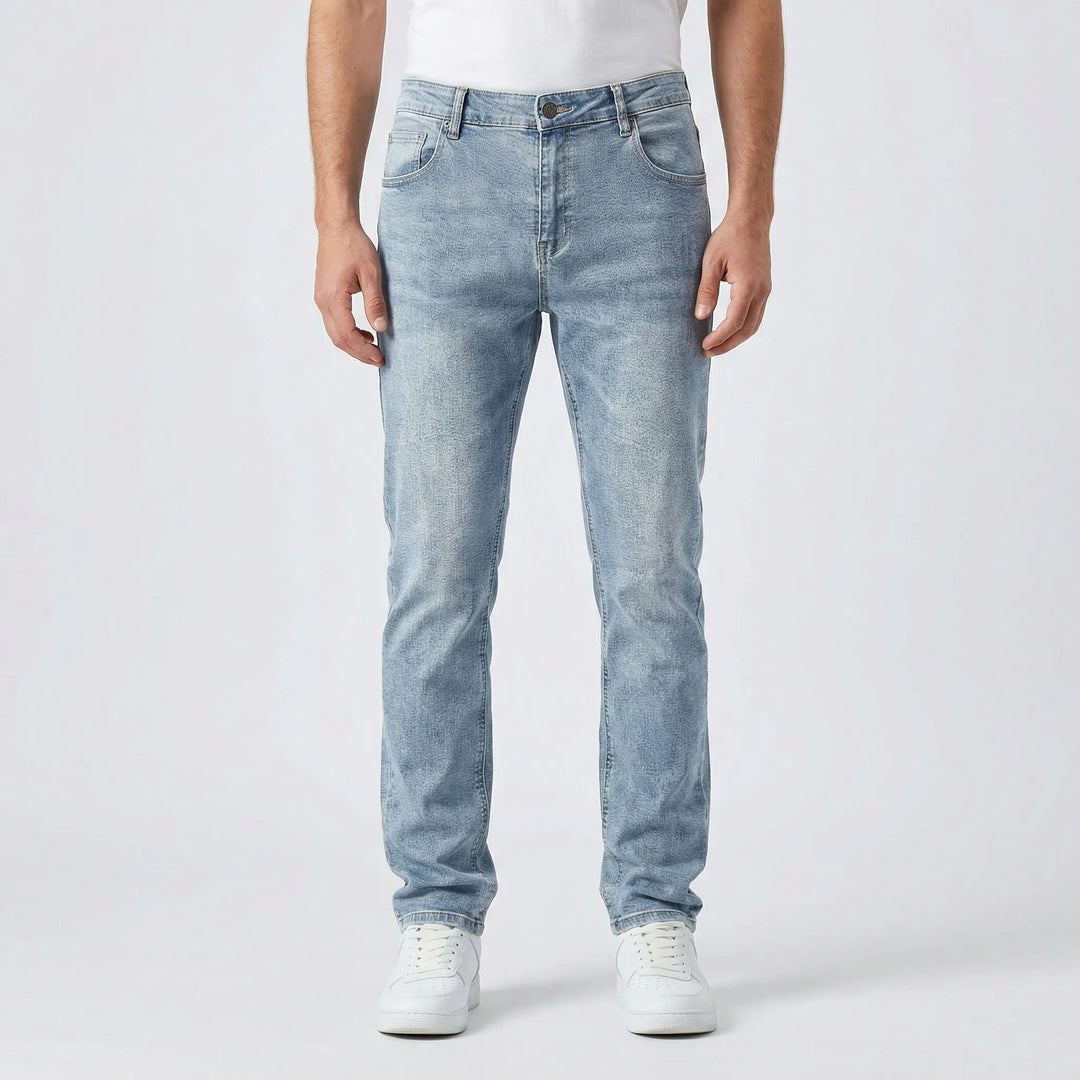 Avslappnade herrjeans i slim passform - Irvin