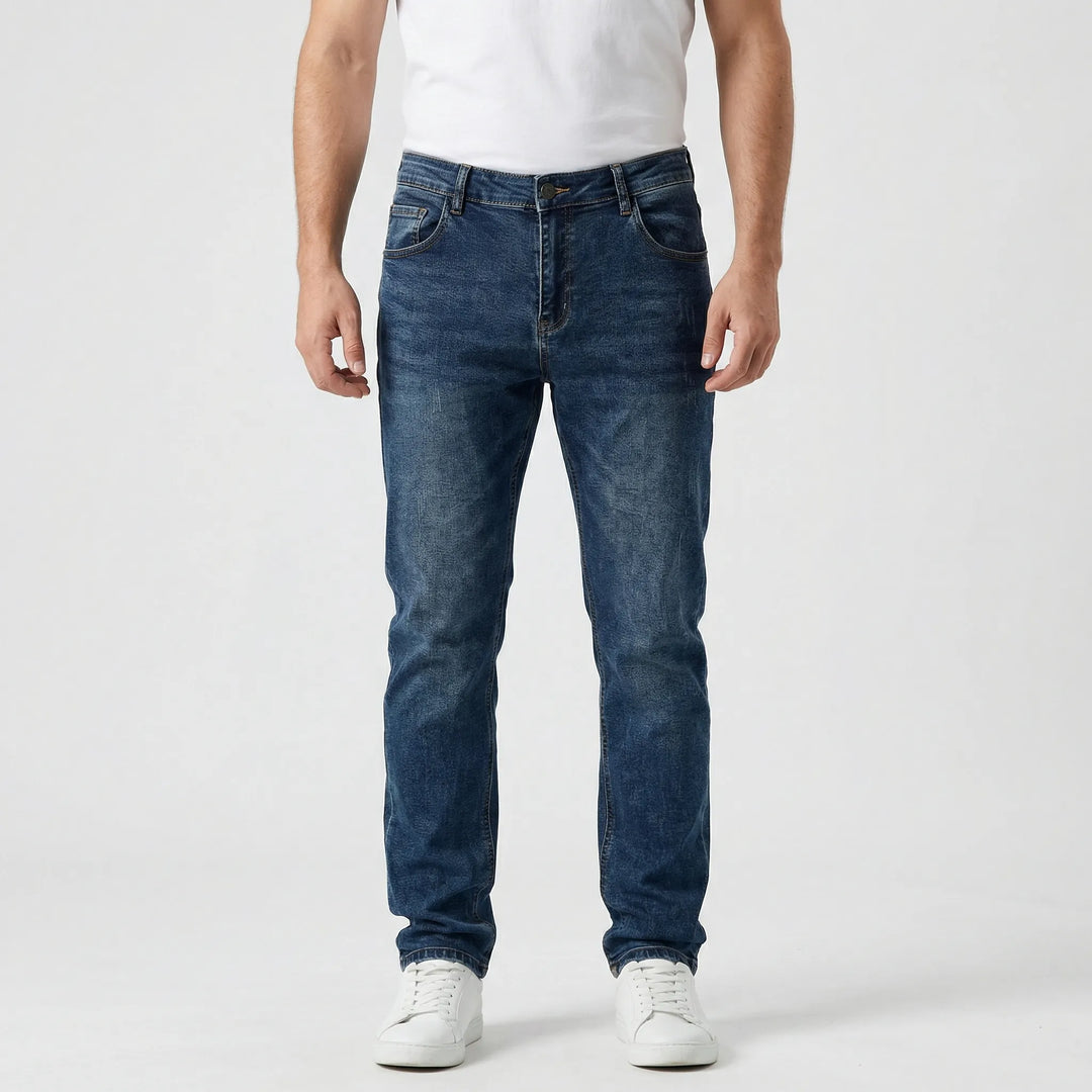 Avslappnade herrjeans i slim passform - Irvin