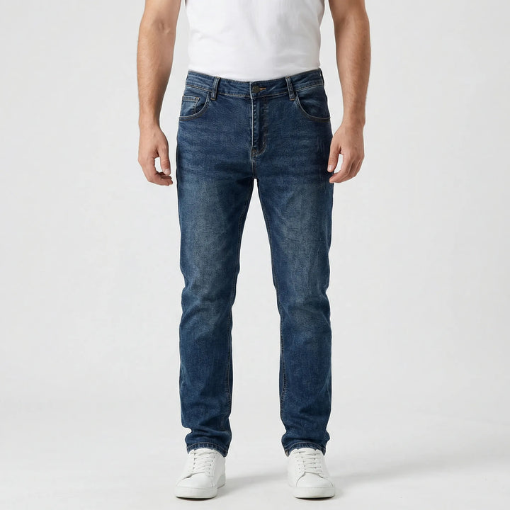 Avslappnade herrjeans i slim passform - Irvin