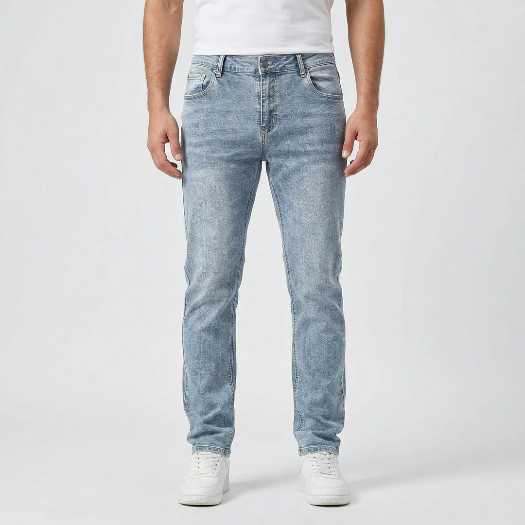 Avslappnade herrjeans i slim passform - Irvin