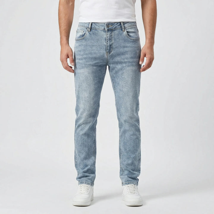 Avslappnade herrjeans i slim passform - Irvin