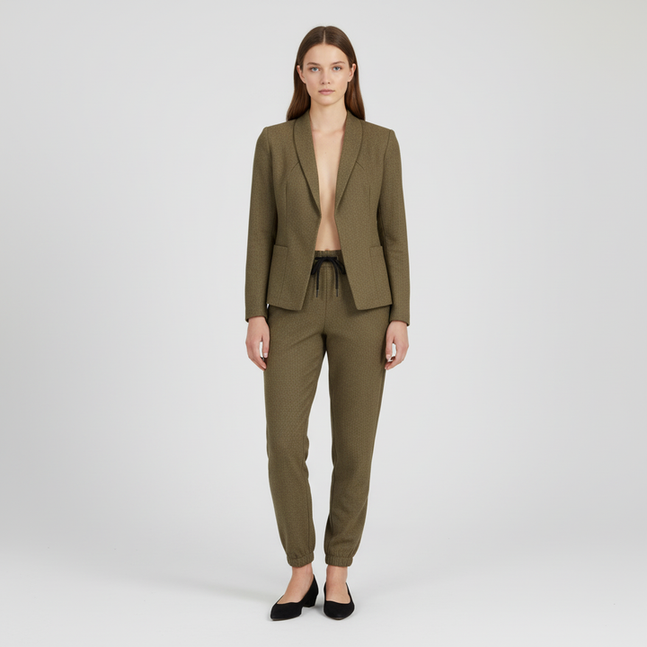 Blazer och byxor i lös stil - Jessica