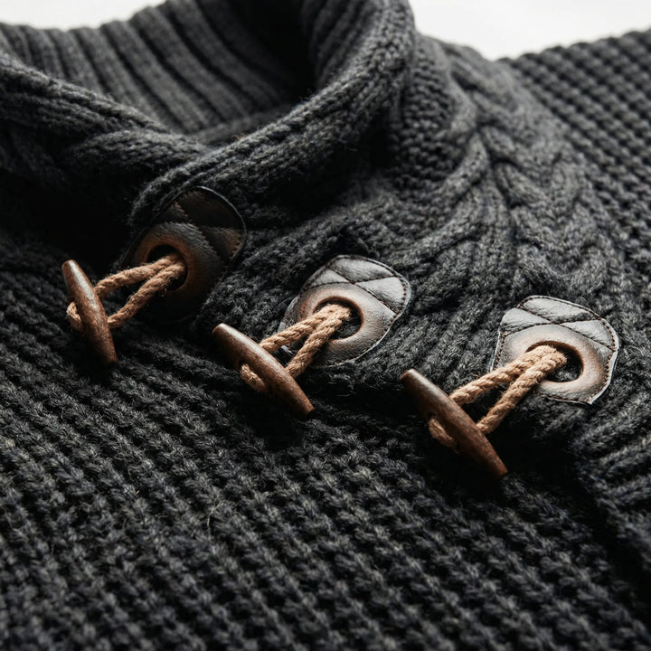 Avslappnad grovstickad cardigan - Ferdinand