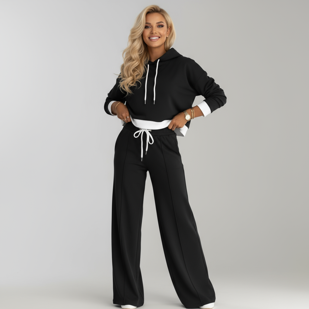 Avslappnad rese- och loungeoutfit - Thalia