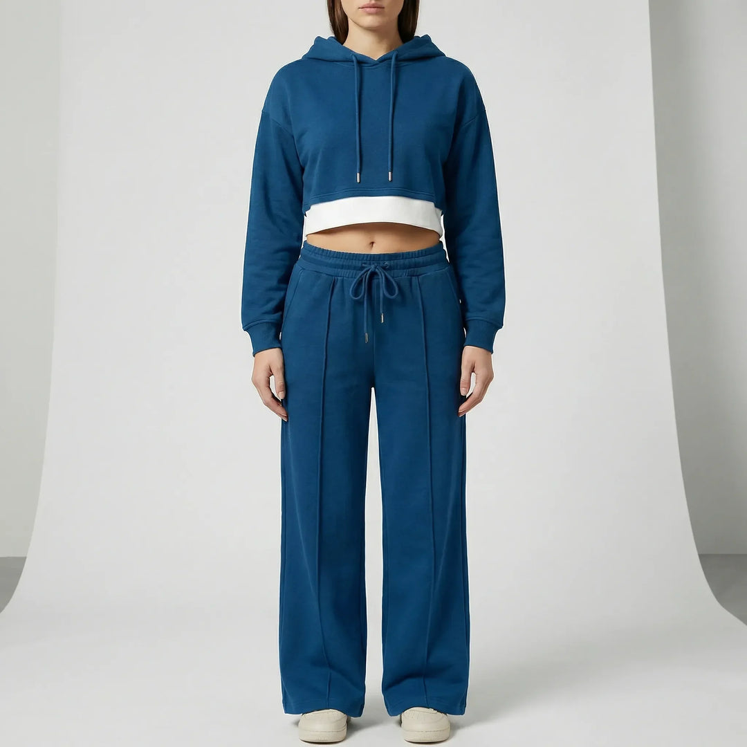 Avslappnad rese- och loungeoutfit - Thalia