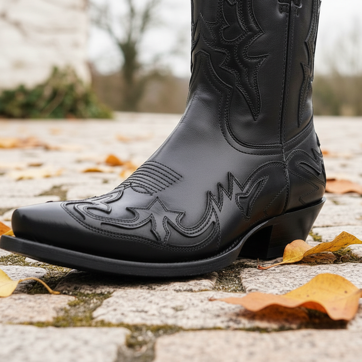 Läder Cowboystövlar - Jonah